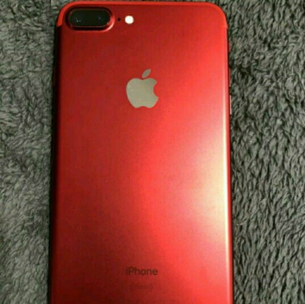 Red iPhone 7